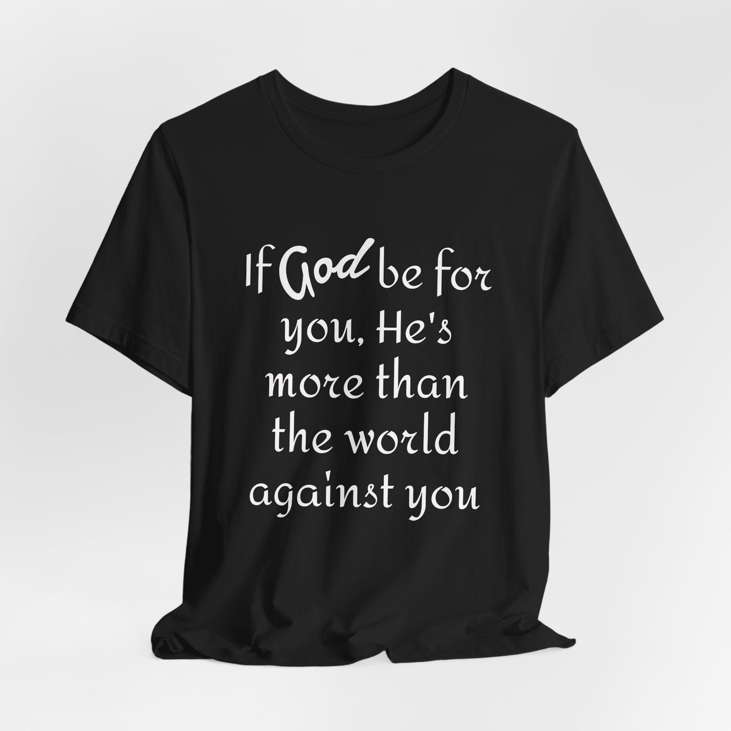 God Be For You Unisex Jersey Short Sleeve Tee