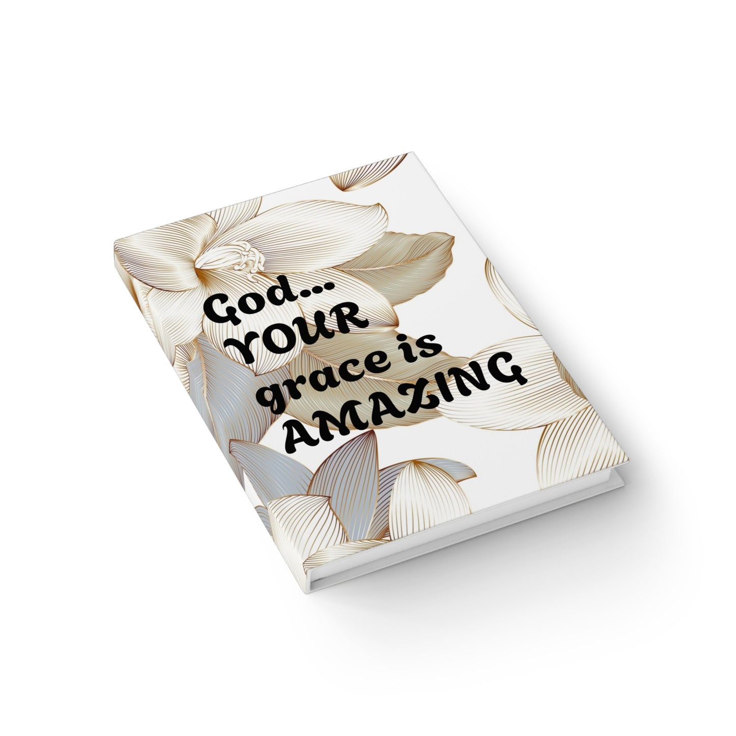God...Your Grace Journal - Ruled Line