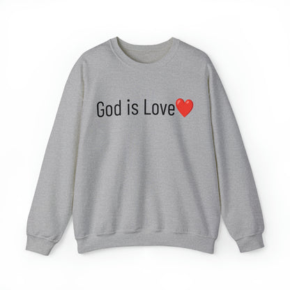 God is Love Unisex Heavy Blend™ Crewneck Sweatshirt