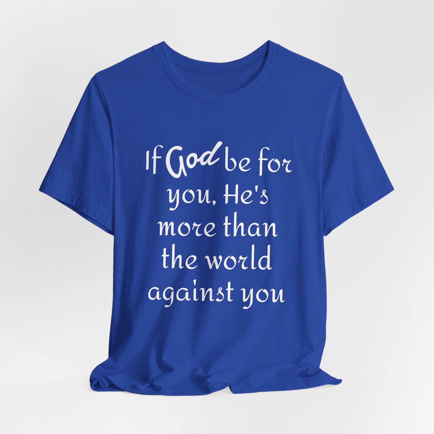 God Be For You Unisex Jersey Short Sleeve Tee