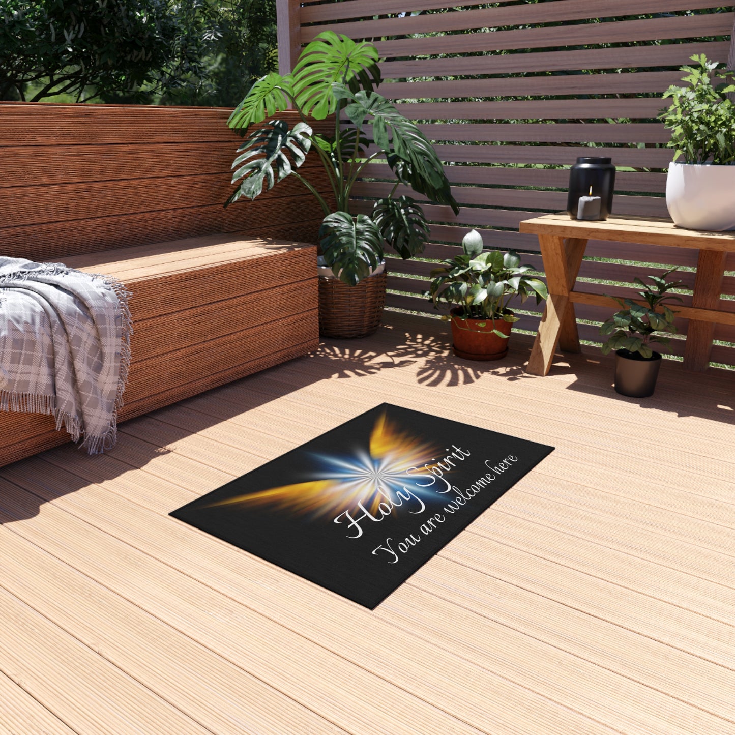 Holy Spirit Outdoor Rug