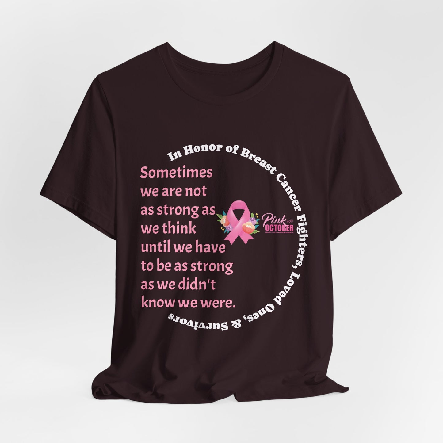 Breast Cancer Unisex Jersey Short Sleeve Tee