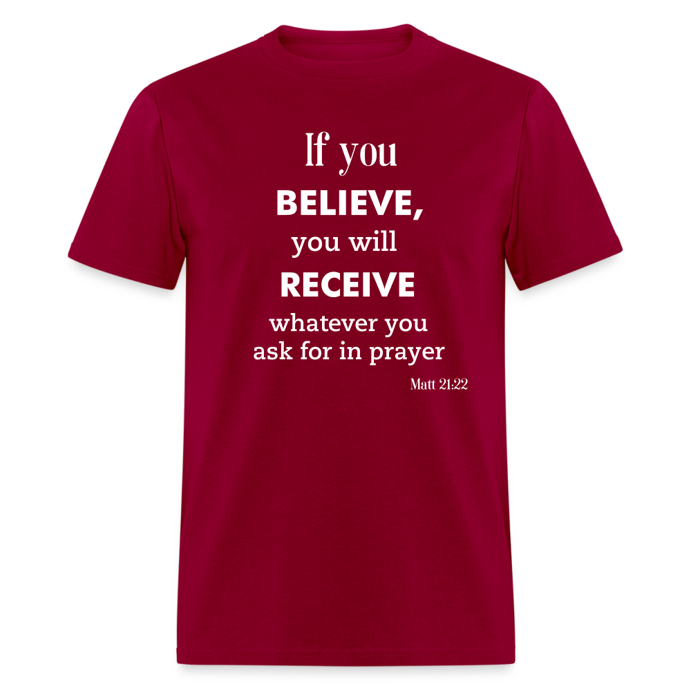 BAM Unisex Classic T-Shirt - dark red