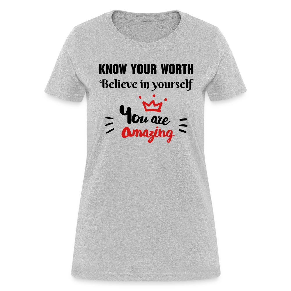 You Are Amazing Women's T-Shirt - heather gray