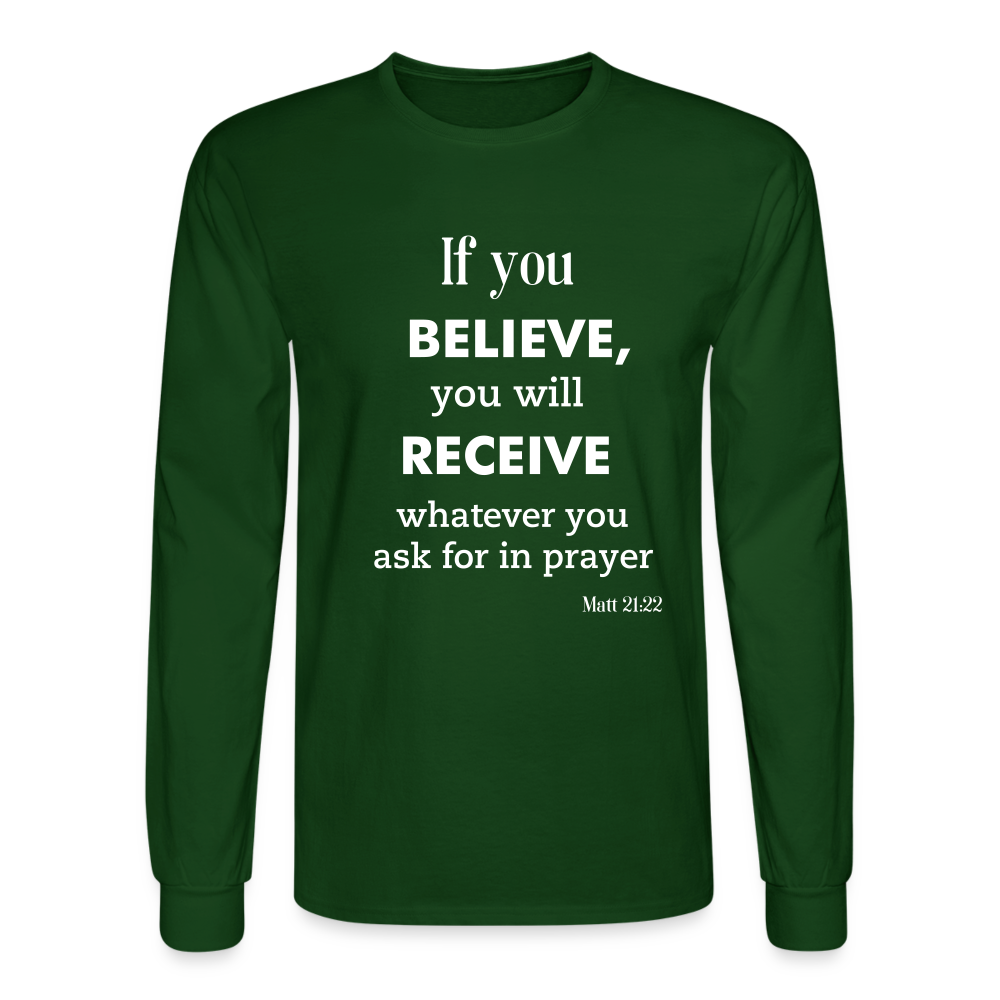 BAM Men's Long Sleeve T-Shirt - forest green