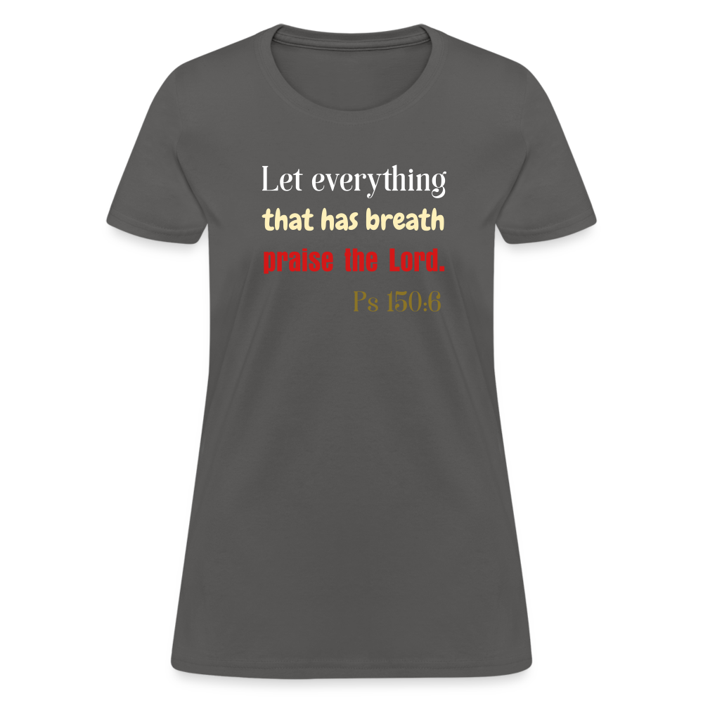 Breath Women's T-Shirt - charcoal