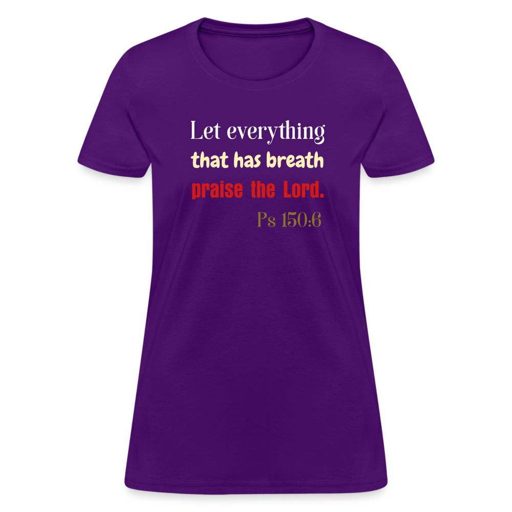 Breath Women's T-Shirt - purple