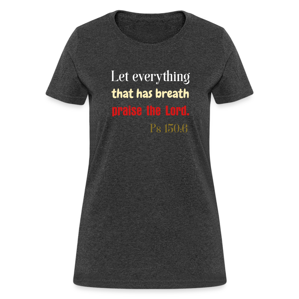 Breath Women's T-Shirt - heather black