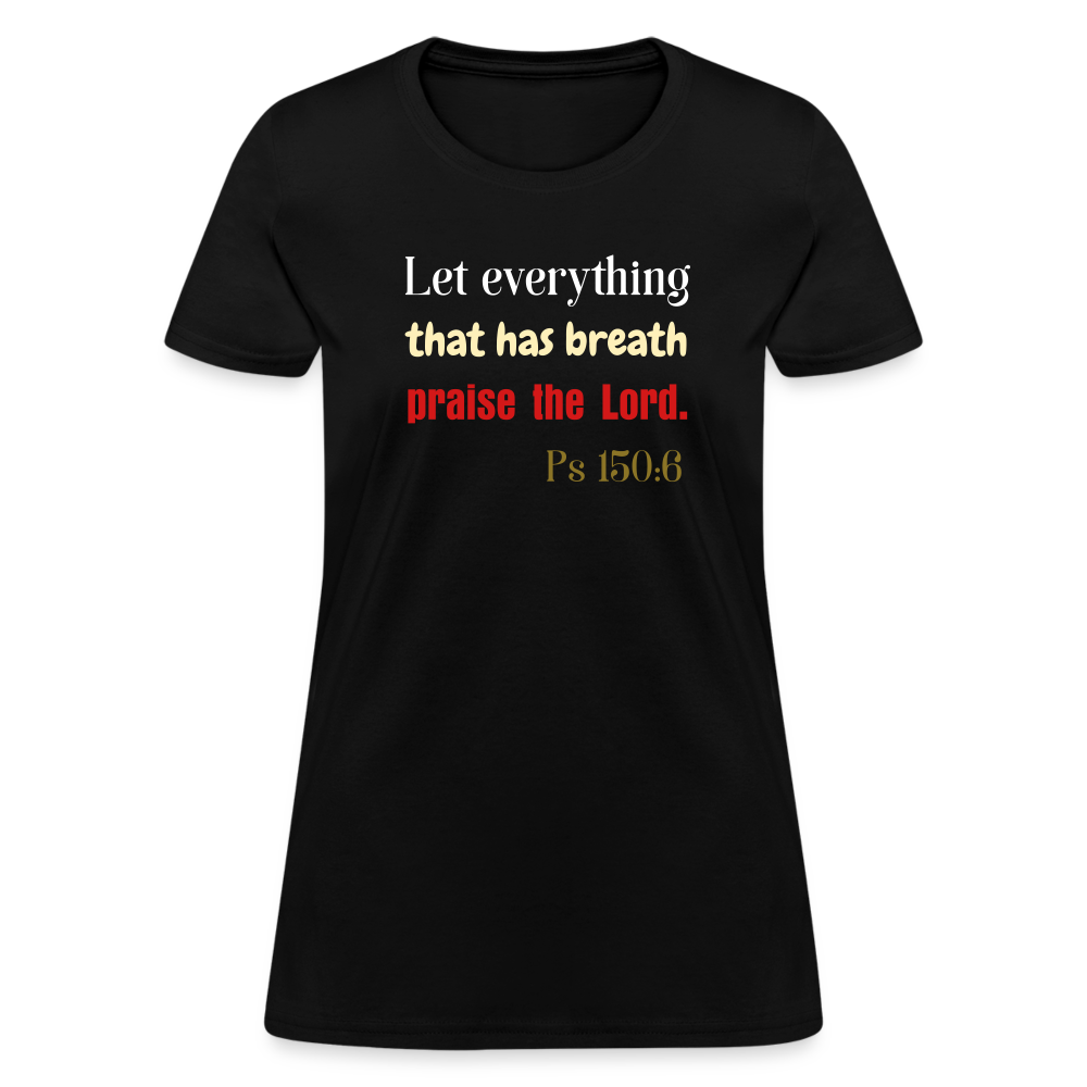 Breath Women's T-Shirt - black