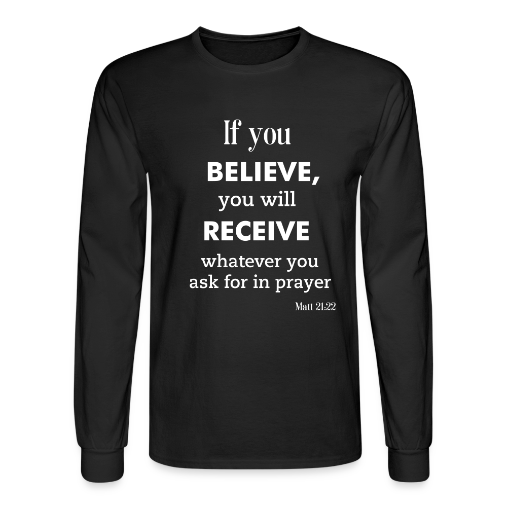 BAM Men's Long Sleeve T-Shirt - black