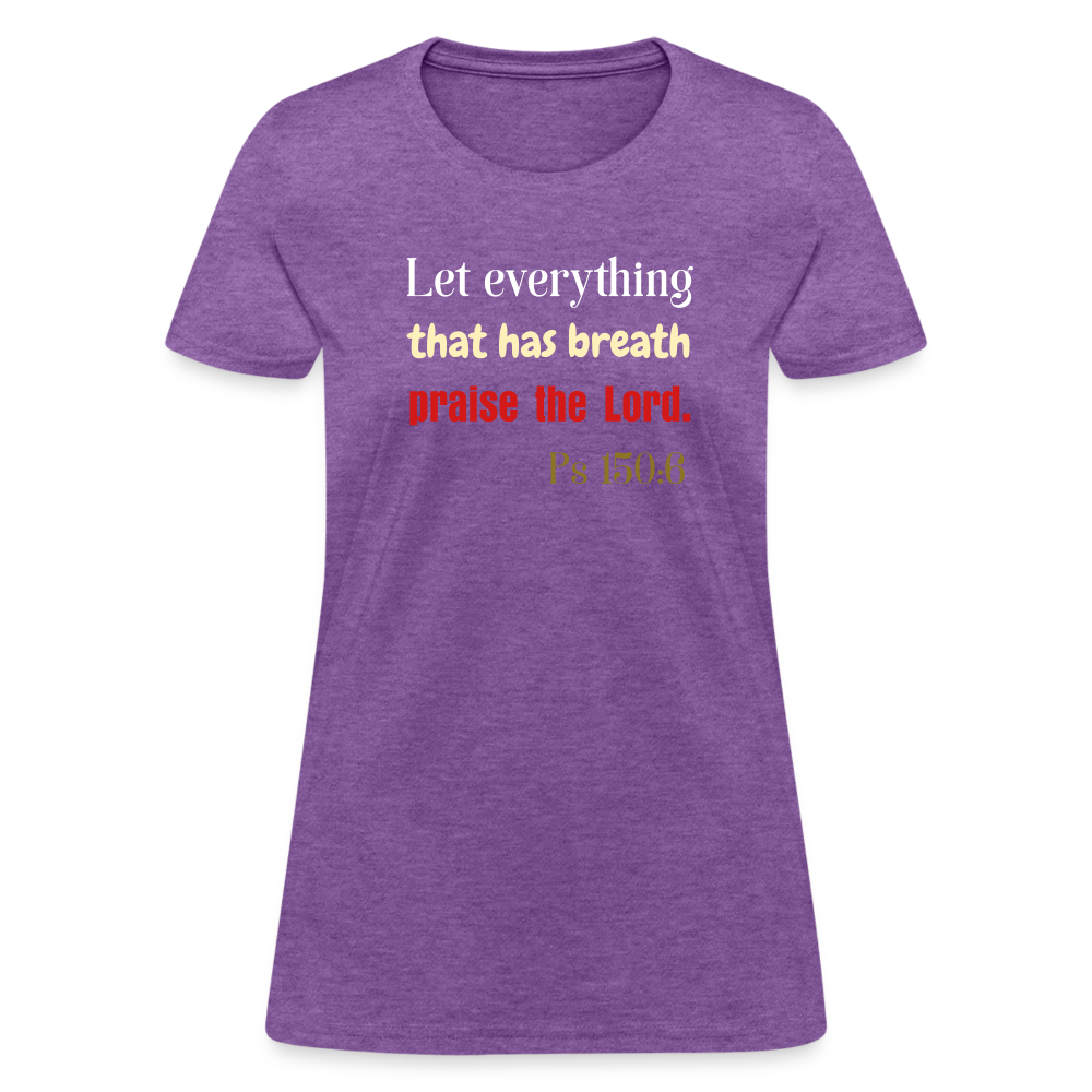 Breath Women's T-Shirt - purple heather
