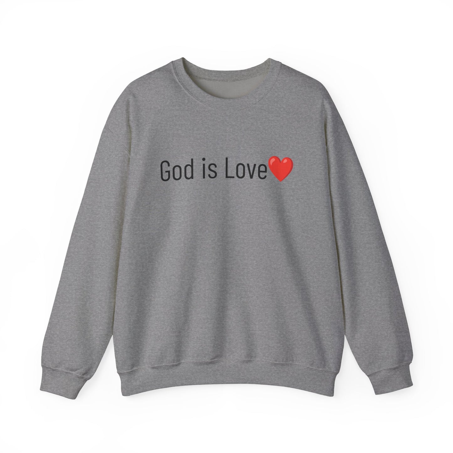God is Love Unisex Heavy Blend™ Crewneck Sweatshirt
