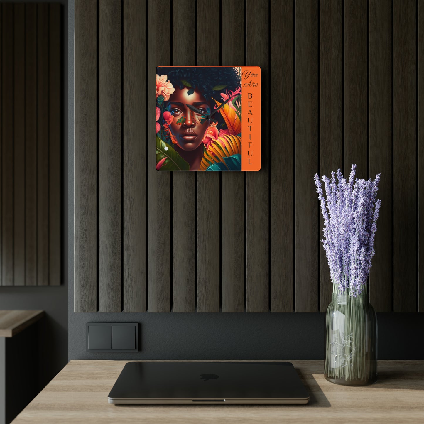 Beautiful Acrylic Wall Clock