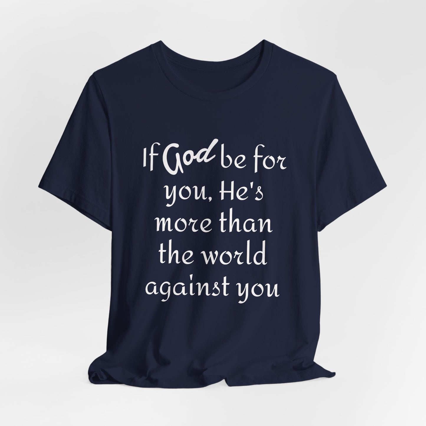 God Be For You Unisex Jersey Short Sleeve Tee