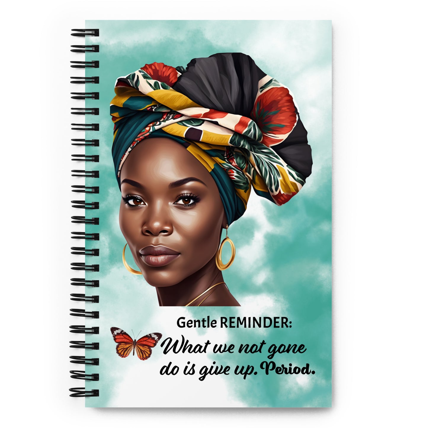 Gentle Reminder Spiral notebook