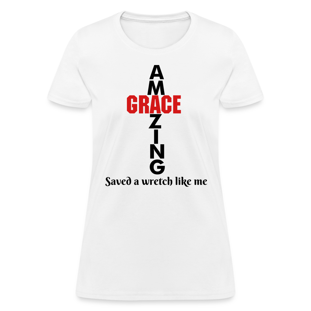 Amazing Grace Women's T-Shirt - white