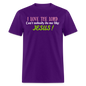 I Love The Lord Unisex Classic T-Shirt - purple