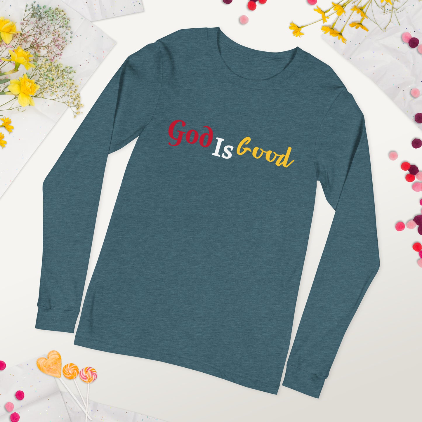 God is Good Unisex Long Sleeve Tee