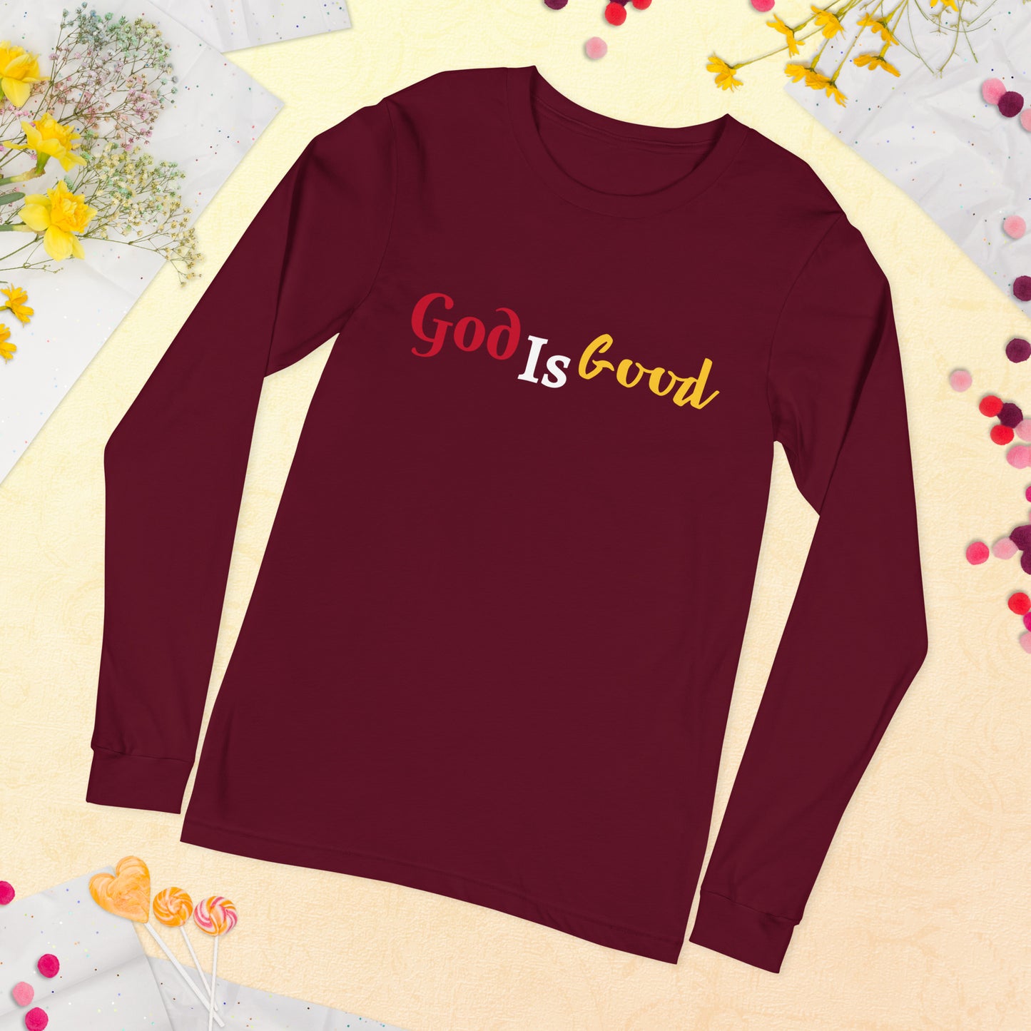 God is Good Unisex Long Sleeve Tee