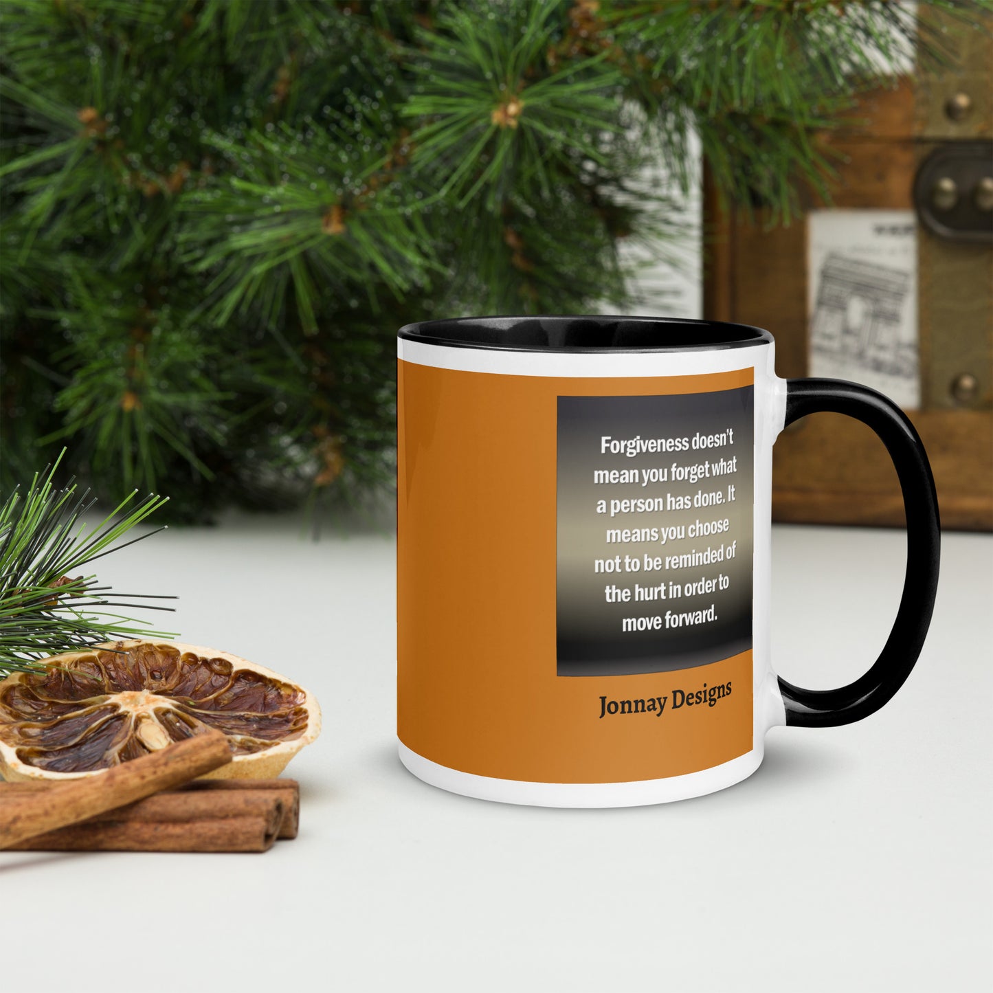 Forgiveness Mug with Color Inside - 11 oz