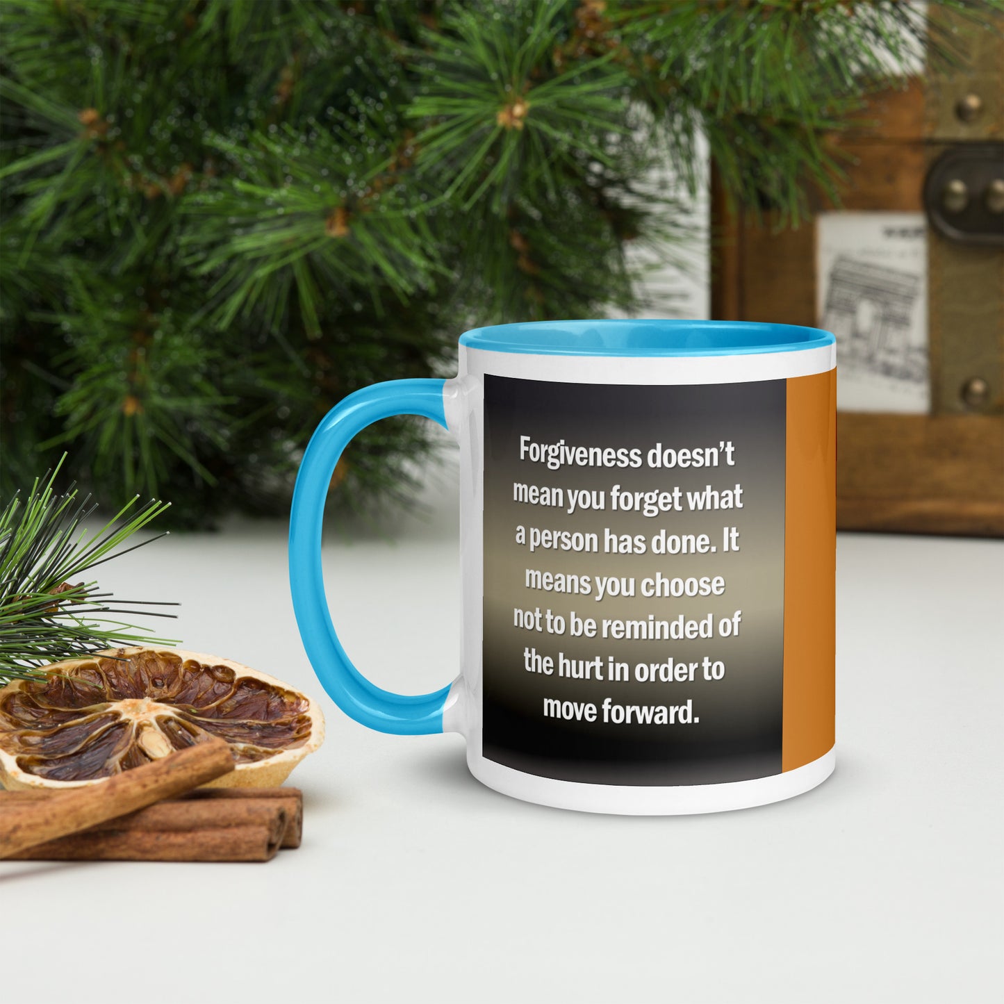 Forgiveness Mug with Color Inside - 11 oz