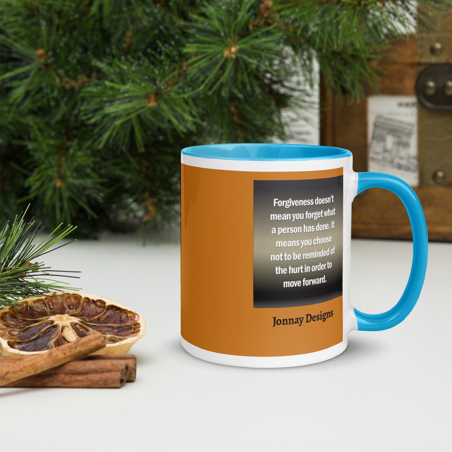 Forgiveness Mug with Color Inside - 11 oz