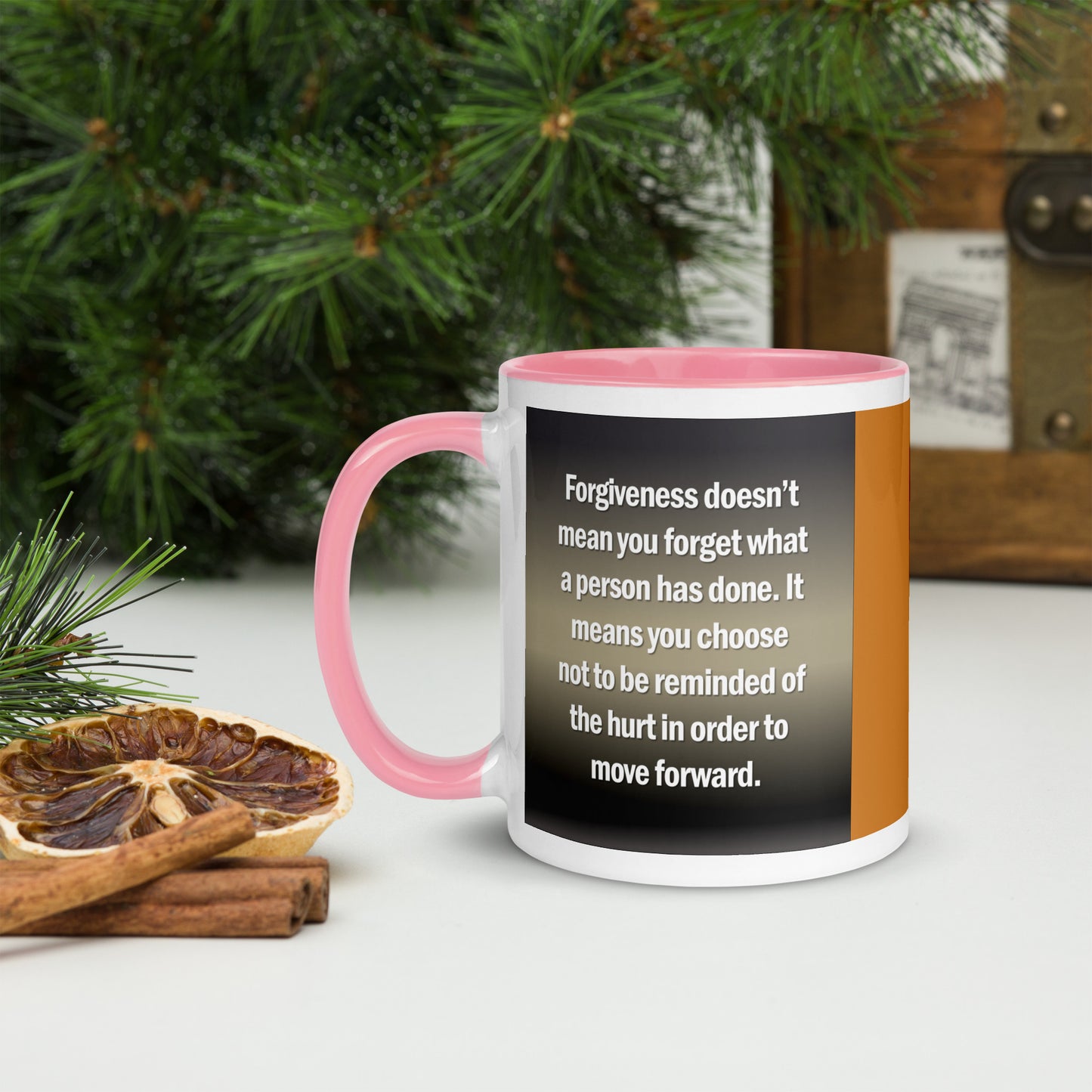 Forgiveness Mug with Color Inside - 11 oz