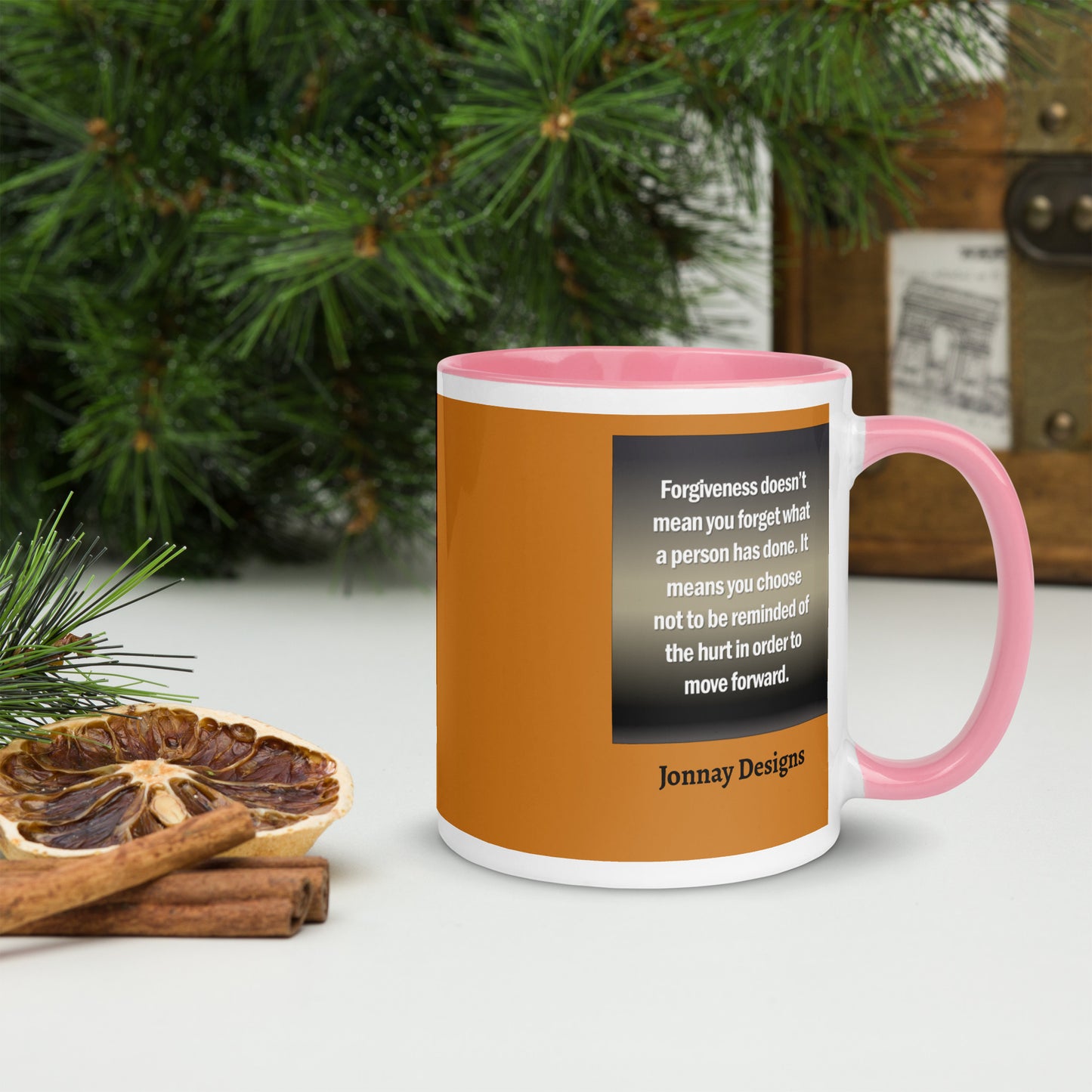 Forgiveness Mug with Color Inside - 11 oz