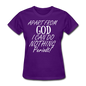 Apart From God Women's T-Shirt - purple