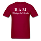 BAM Unisex Classic T-Shirt - dark red