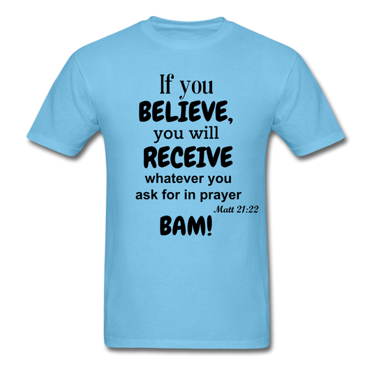 BAM Unisex Classic T-Shirt - aquatic blue