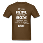 BAM Unisex Classic T-Shirt - brown