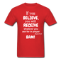 BAM Unisex Classic T-Shirt - red
