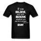 BAM Unisex Classic T-Shirt - black