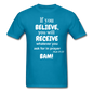 BAM Unisex Classic T-Shirt - turquoise