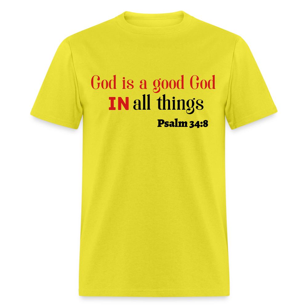 Good God Unisex Classic T-Shirt - yellow