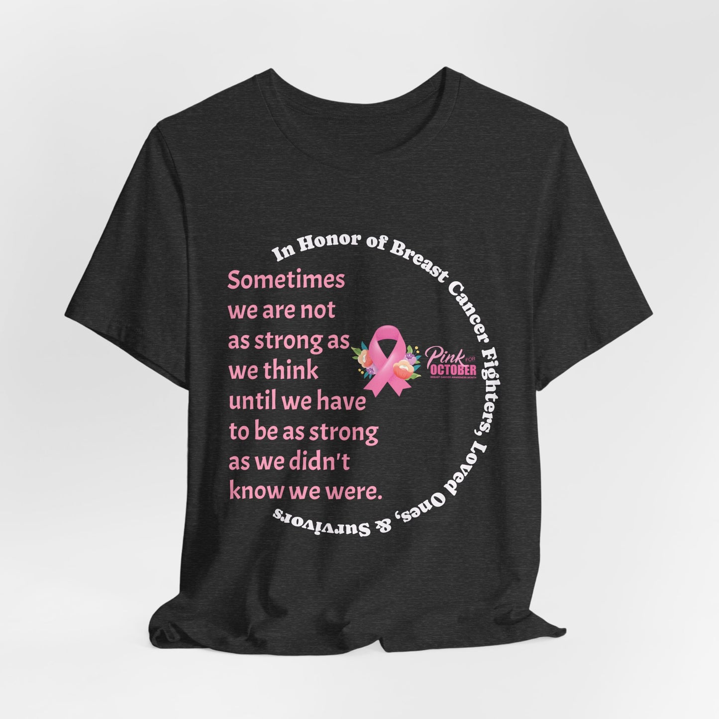 Breast Cancer Unisex Jersey Short Sleeve Tee