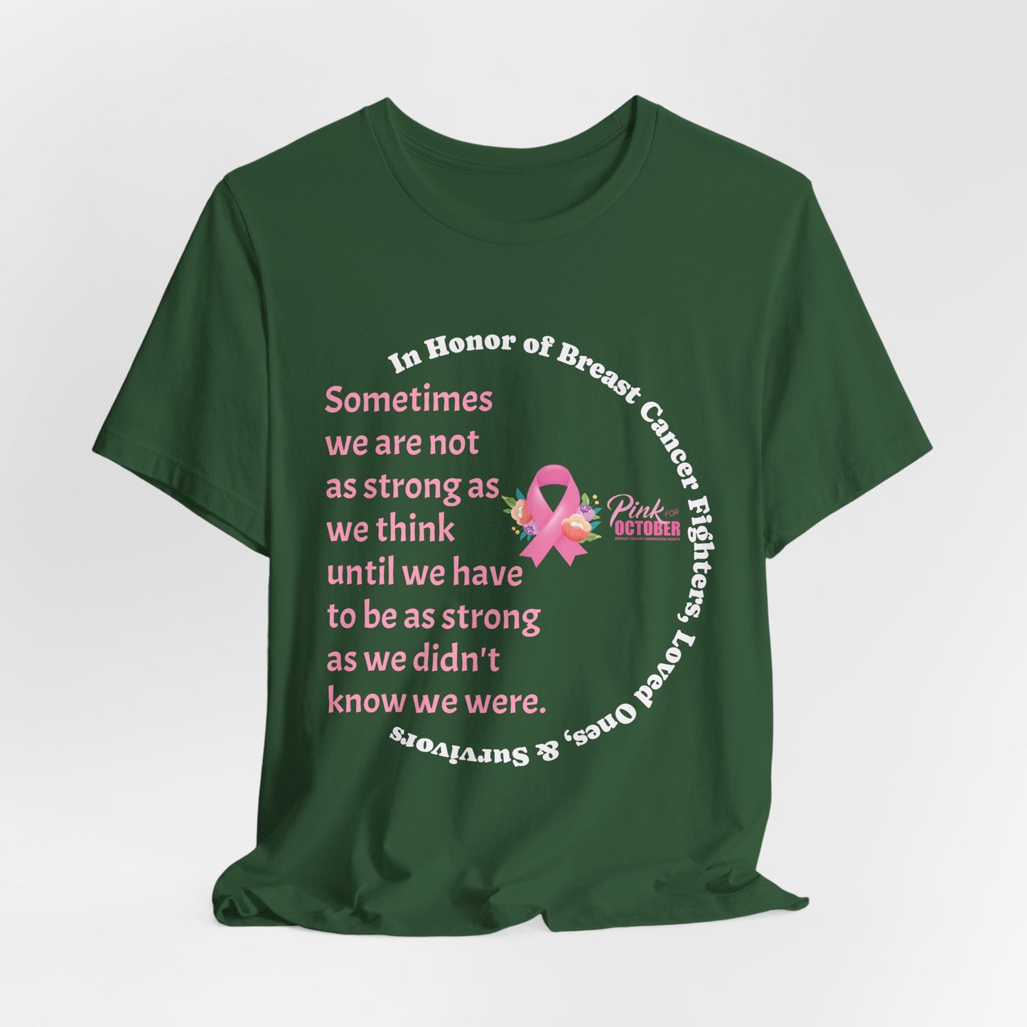Breast Cancer Unisex Jersey Short Sleeve Tee