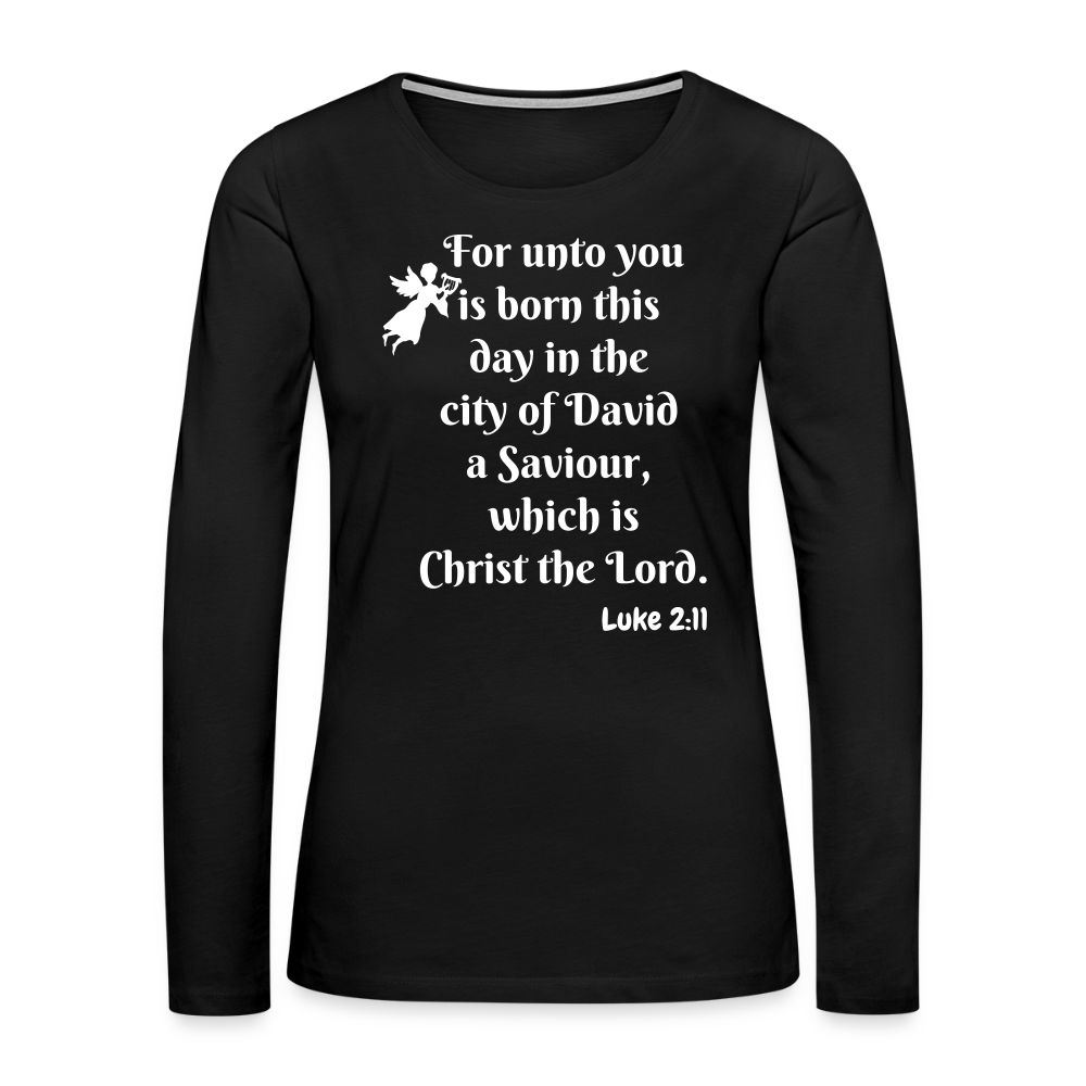 JOY Women's Premium Long Sleeve T-Shirt - black