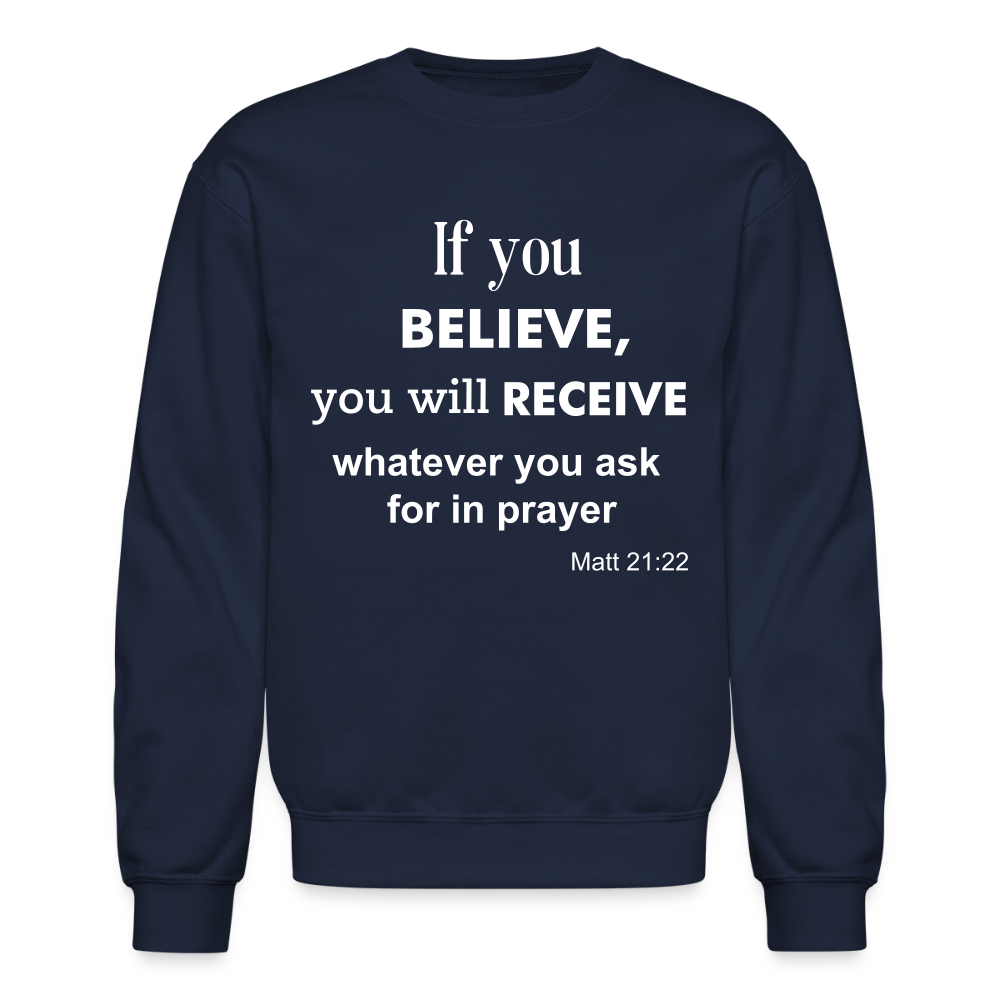 BAM Unisex Crewneck Sweatshirt - navy