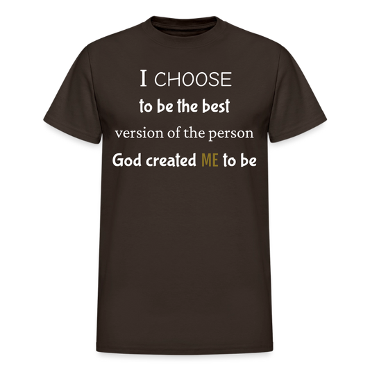 I Choose Me Heavyweight UnisexT-Shirt - dark chocolate