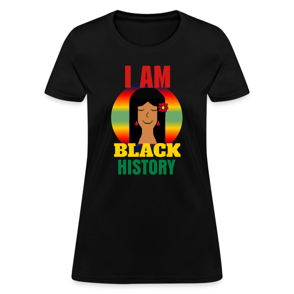 I Am Black History Women's T-Shirt - black