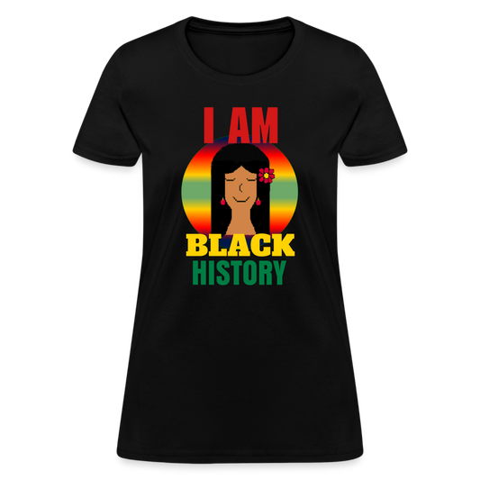 I Am Black History Women's T-Shirt - black