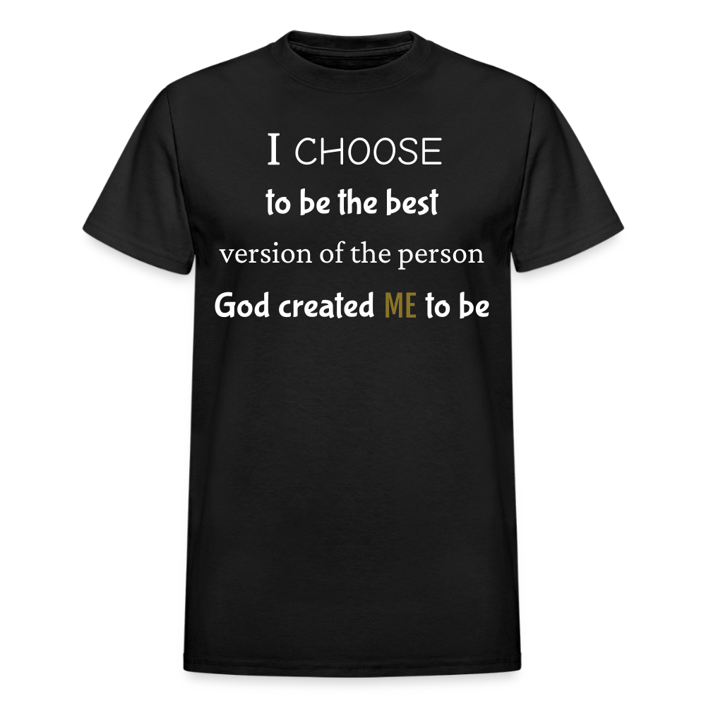 I Choose Me Heavyweight UnisexT-Shirt - black