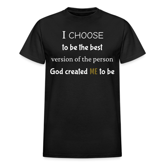 I Choose Me Heavyweight UnisexT-Shirt - black