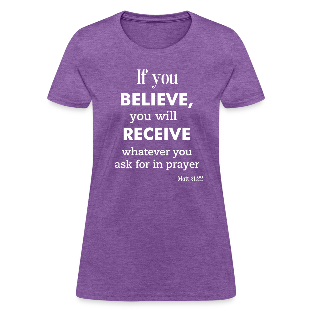 BAM Women's T-Shirt - purple heather