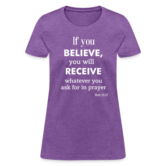 BAM Women's T-Shirt - purple heather