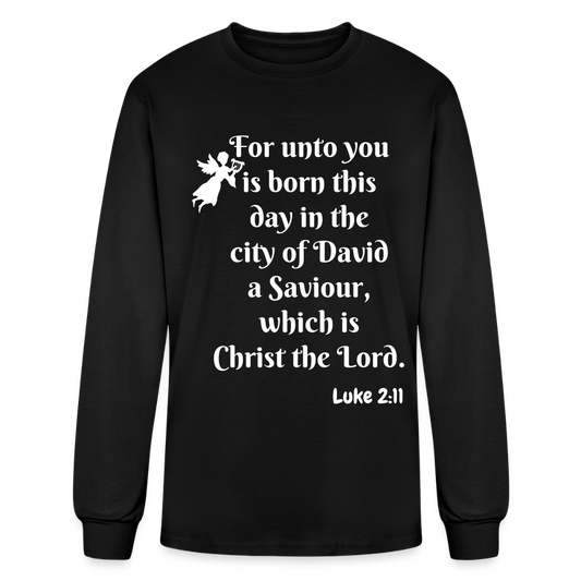A Saviour Men's Premium Long Sleeve T-Shirt - black