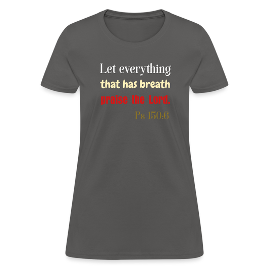 Breath Women's T-Shirt - charcoal
