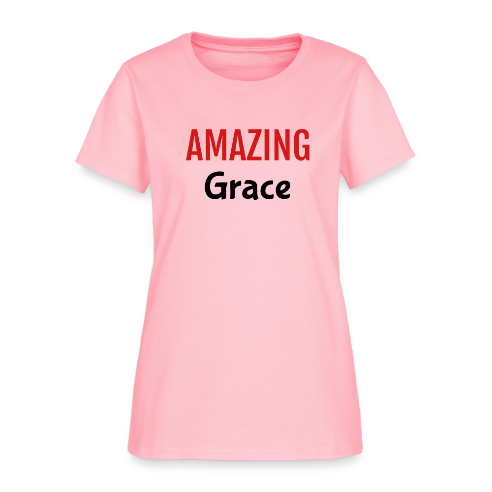 Amazing Grace Women's T-Shirt - pink